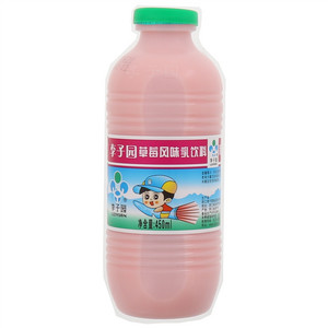 李子园草莓风味乳饮料450ml
