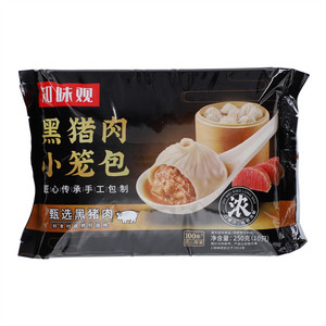 知味观黑猪肉小笼包
