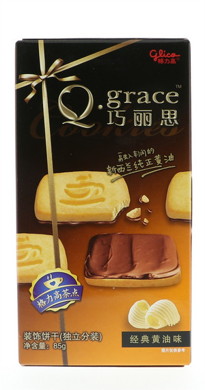 格力高巧丽思经典黄油味装饰饼干85g