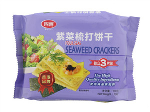 四洲紫菜梳打饼干