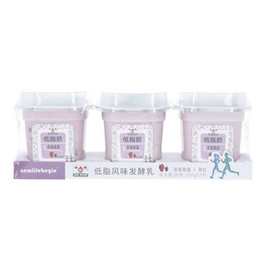 HE RUN和润newlifebegin低脂风味发酵乳