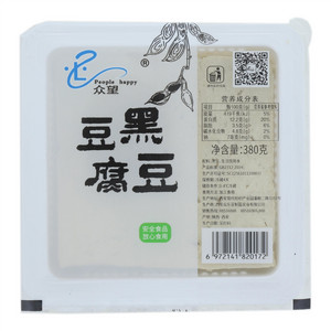 众望黑豆豆腐