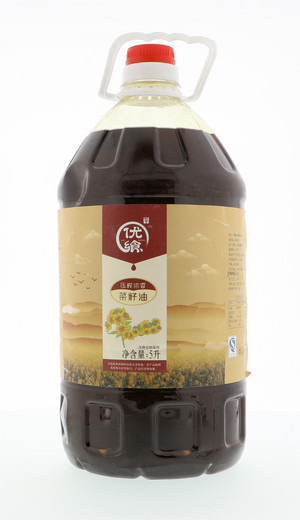 优飨压榨浓香菜籽油5l