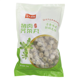 龙大美食猪肉荠菜丸