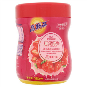高乐高新草莓口味固体饮料