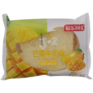 福乐回头芒果牛奶味面包