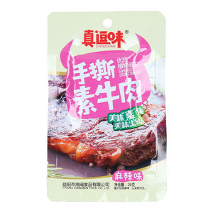 真逗味麻辣味手撕素牛肉