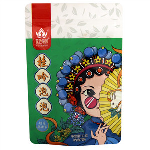 花的瑜伽桂吟泡泡桂花乌龙茶
