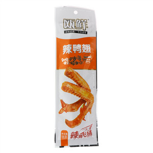 瓯鲜辣鸭翅（酱卤辣味）56克