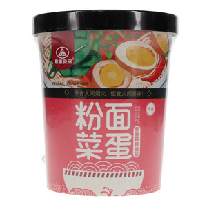 豫道食品鲜香糊辣椒味粉面菜蛋