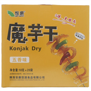 悠源五香味魔芋干