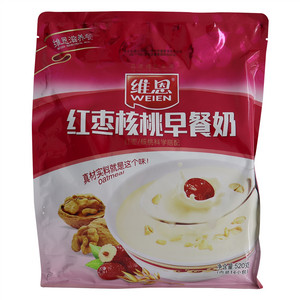 维恩红枣核桃早餐奶