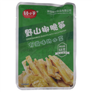 青春小笋野山椒脆笋