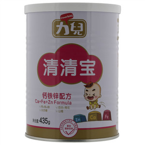 力儿清清宝钙铁锌配方