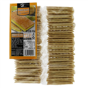 HOMEVALUE柠檬味苏打夹心饼干