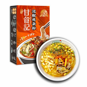 甘食记泡椒鸡杂粉