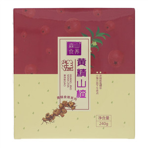 森山食养牌黄精山楂糕240g纸盒装