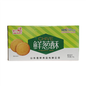 金口福酥性饼干（鲜葱酥饼干）