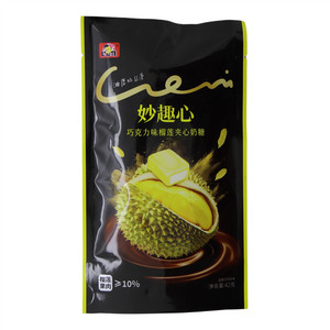 娃咪巧克力味榴莲夹心奶糖