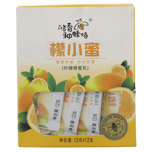 鸿香种蜂场柠檬蜂蜜乳