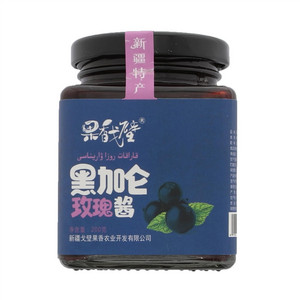 果香戈壁黑加仑玫瑰酱