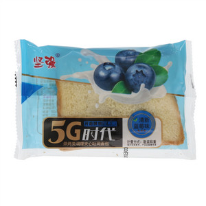 坚强清新蓝莓味烘烤类调理夹心吐司面包