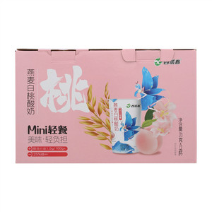 西域春燕麦白桃酸奶