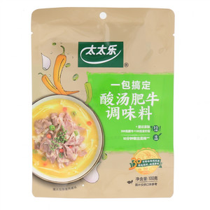 太太乐一包搞定酸汤肥牛调味料