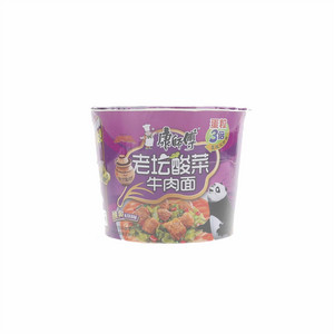 康师傅老坛酸菜牛肉面