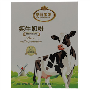 草滩金牛纯牛奶粉