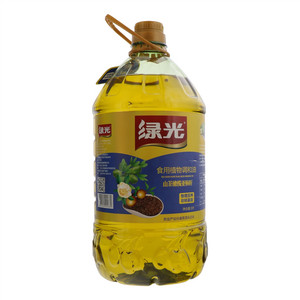 绿光山茶橄榄亚麻籽食用植物调和油