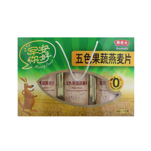 秦老太五色果蔬燕麦片