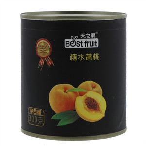 天之果糖水黄桃