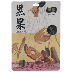 黑果卤烤面筋