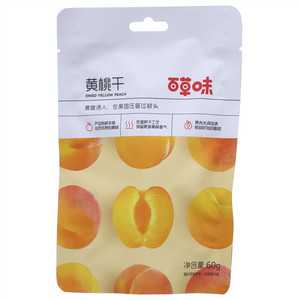 百草味黄桃干