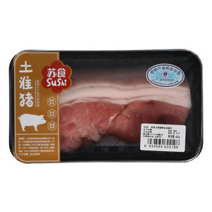 苏食土淮猪带皮前腿肉