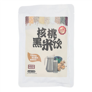 君悦曦牌核桃黑米饮（料包100克+0卡糖20克）
