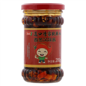 李琨道口李家耗辣椒香葱风味酱