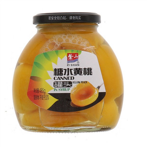 紫山黄桃罐头