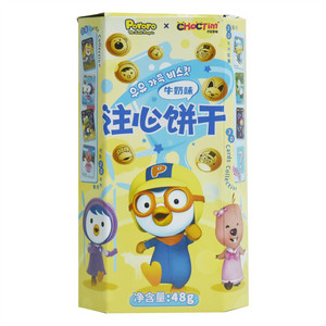 乔克蒂姆啵乐乐甜心注心饼干（牛奶味）