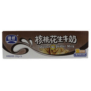 银桥核桃花生牛奶