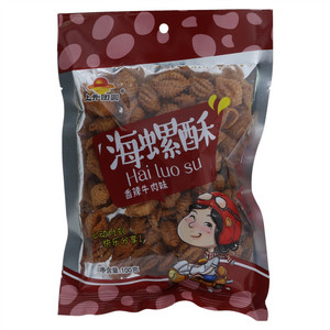 上升团圆香辣牛肉味海螺酥