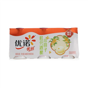 优诺优丝桂花酒酿小圆子风味发酵乳