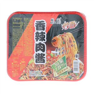 思圆炒面香辣肉酱风味