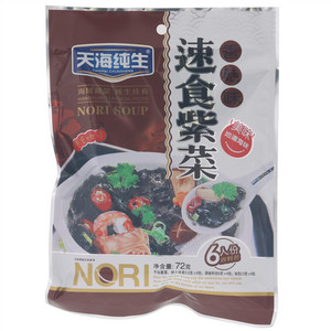 天海纯生香菇味速食紫菜