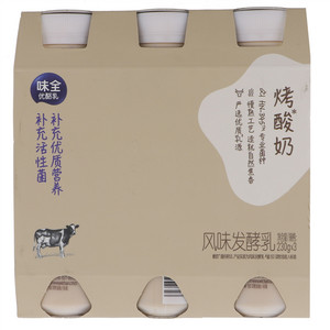 味全烤酸奶口味风味发酵乳