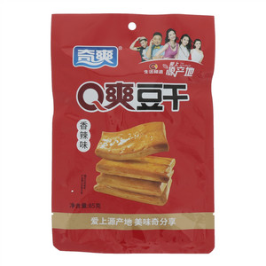 奇爽Q爽豆干香辣味85g