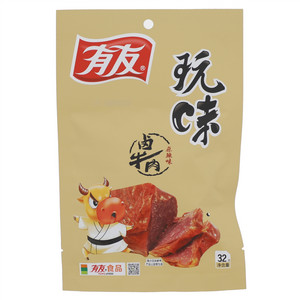 有友玩味卤牛肉（麻辣味）