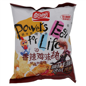 盼盼香辣鸡味块
