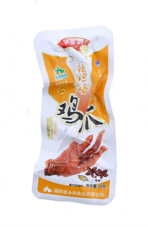18g辣腮咯香辣味鸡爪